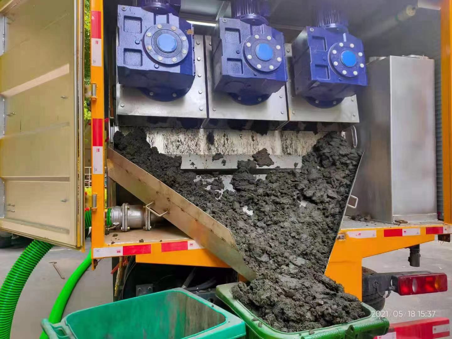 仙游化粪池清掏城市维护站-泥浆净化干湿分离处理